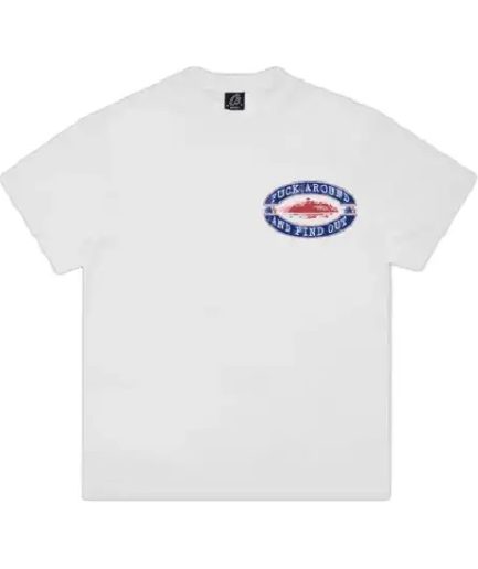 Corteiz Fuck Around T-Shirt White
